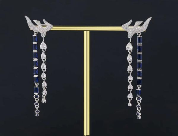 

hezekiah s925 silver northern europe swallow earrings personality women039s earrings dance party superior quality3094458, Golden