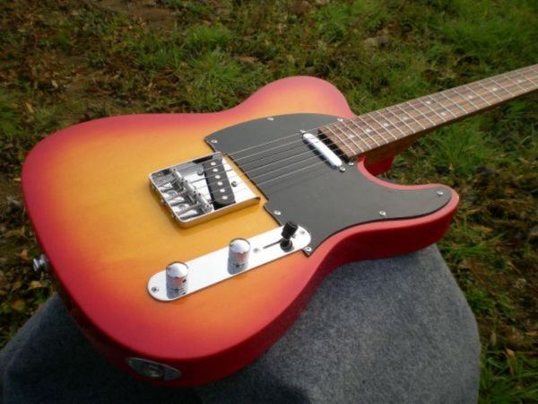 

custom shop sunburst tl electric guitar rosewood fingerboard ing