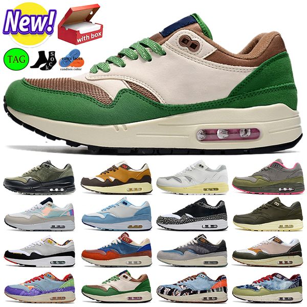 

87 running shoes men women 1s baroque brown big bubble sport red parra white pink splicing saturn gold sketch to shelf black university red