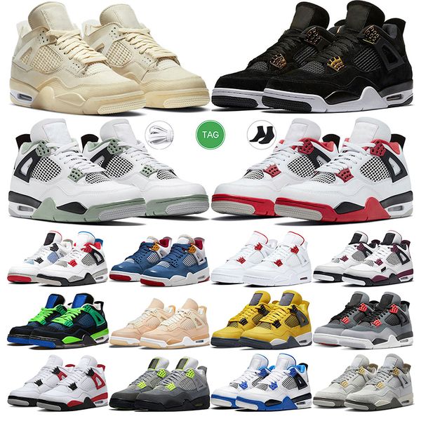 

basketball shoes jordens 4 for men women shoes sb x pine green fire red white oreo cool grey casual shoes sports sneakers