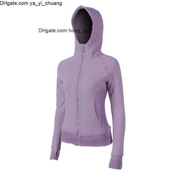 

ll women fleece hoodie zipper jacket yoga wear thick fall winter wear cashmere sport casual hooded outfit 14 colors