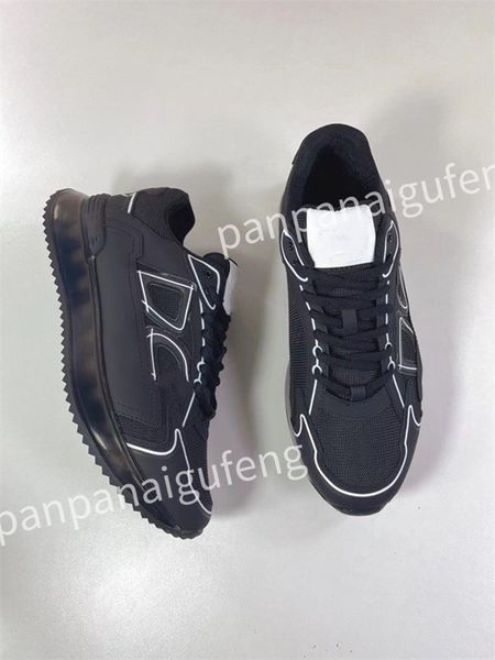 

2023 luxury womens youth fashion shoes men's designer leather multi color training shoes sports shoes women's casual shoes, Black