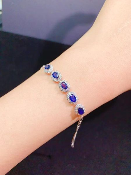 

bangle solid s925 silver pulseira feminina ruby bracelets for women join party charm bracelets bijoux femme silver 925 jewelry females, Black