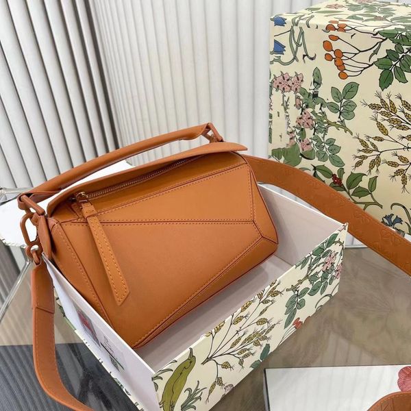 

5a designer geometric bag lowe women's shoulder s handbag new macaron puzzle ringer handheld purse men's and women's same-sty