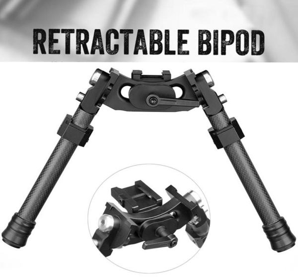 

2019 lra light carbon fiber tactical bipod long riflescope bipod for hunting rifle scope 2827770