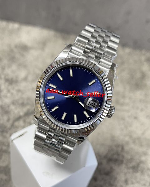 

4 styles bp maker classical mens watches 36mm dj2 126234 fluted bezel 2 end links jubilee bracelet automatic movement stainless steel sapphi, Slivery;brown