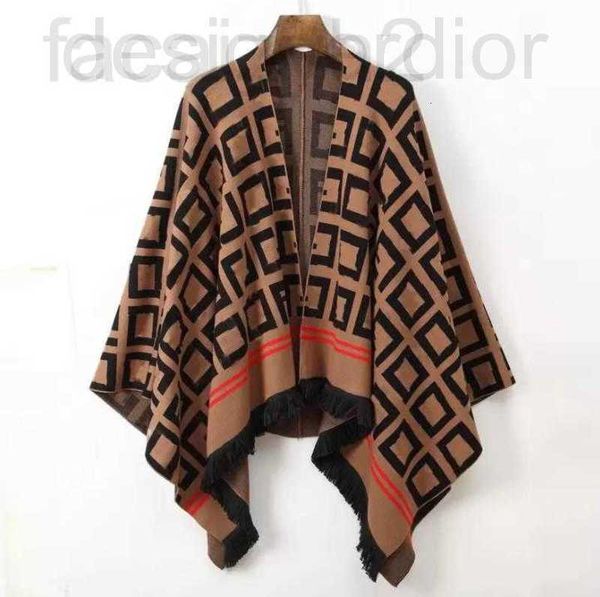 

women's plus size outerwear & coats designer men's down parkas cape classical womans cloak printed high quallity autumn spring int, Black