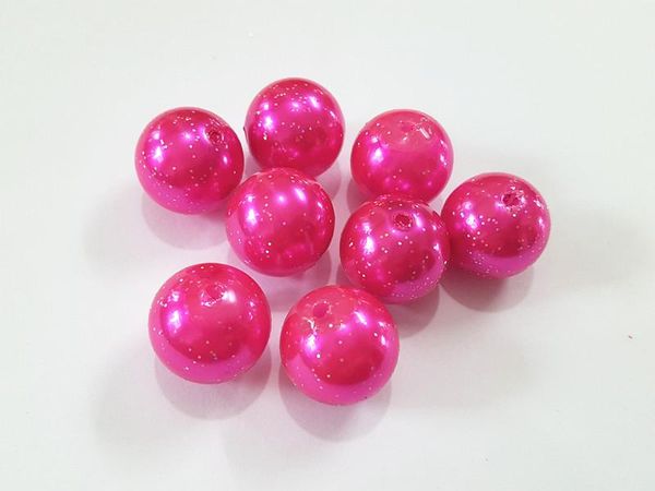 

crystal (choose size first) 10mm/12mm/20mm ink glitter effect acrylic pearl beads