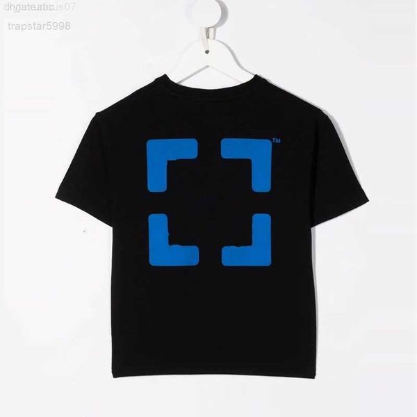 

mens tshirts ofs tshirt kids tshirts offs white boys irregular arrow girls summer short sleeve letter printed finger loose kid toddlers yout, White;black