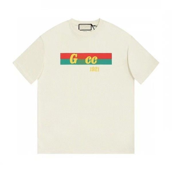 

23ss mens t shirt womens tees designer tshirt man tee printed cotton loose summer new black white women short sleeve tshirts 3ka6, White;black