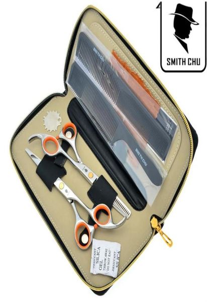 

60inch 2017 new smith chu selling professional hairdressing shears set cutting thinning hair scissors salon kit barber razo8789029