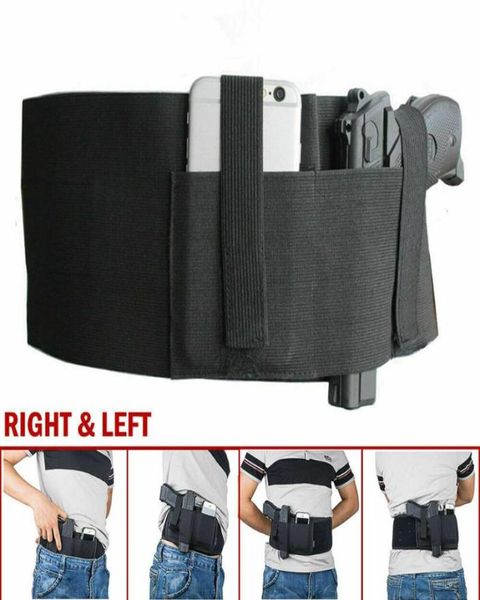 

belts concealment classic sport belt stealth belly band holster concealed carry waist under shirt coat h93918995, Black;brown