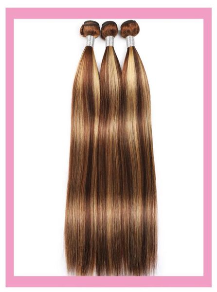 

brazilian human hair 427 piano color silky straight peruvian indian malaysian virgin hair extensions 1028inch5066868, Black