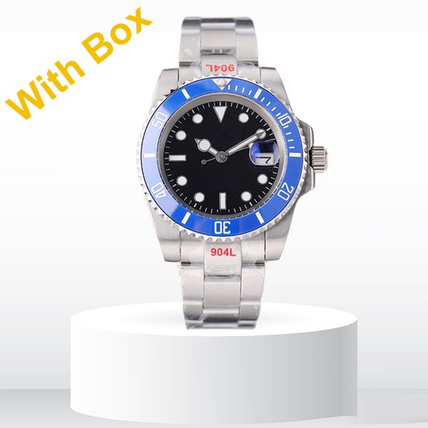 

aaa quality mens watches montre de luxe designer 40mm 904l 2813 automatic stainless steel waterproof luminous mechanical wrist watch gifts d, Slivery;brown