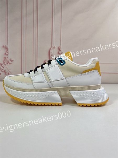 

new designer casual shoes print trainer mens vintage trainers sneakers women fashion shoe lace-up platform sneaker, Black
