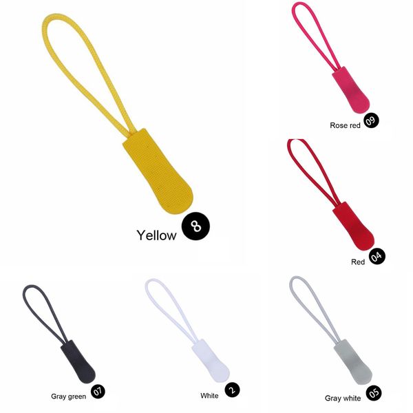 

new whole fashion men women black white red shoe parts & accessories zipper bag parts zipper a0057991200036589216h, White;pink