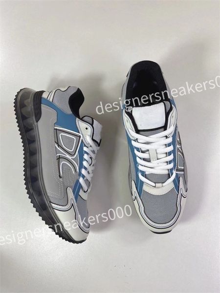 

2023 new casual shoes trainers women's flats platform sneakers designer logo white black leather womens lace up mens size 39-46