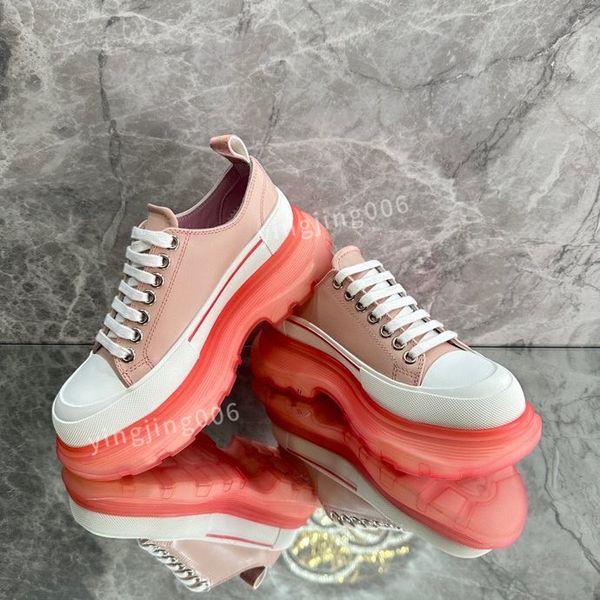 

brand designer platform men women casual shoes leather lace-up sneaker lady flat running trainers letters gym sneaker, Black
