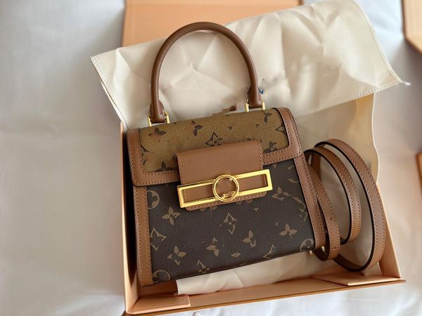

designer tote leather diagonal span one shoulder bag women's trend bag
