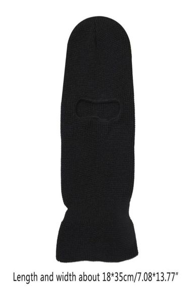 

berets multi color knitted hat solid 1 hole full face cover balaclava thermal kid for halloween gatherings8659467, Blue;gray
