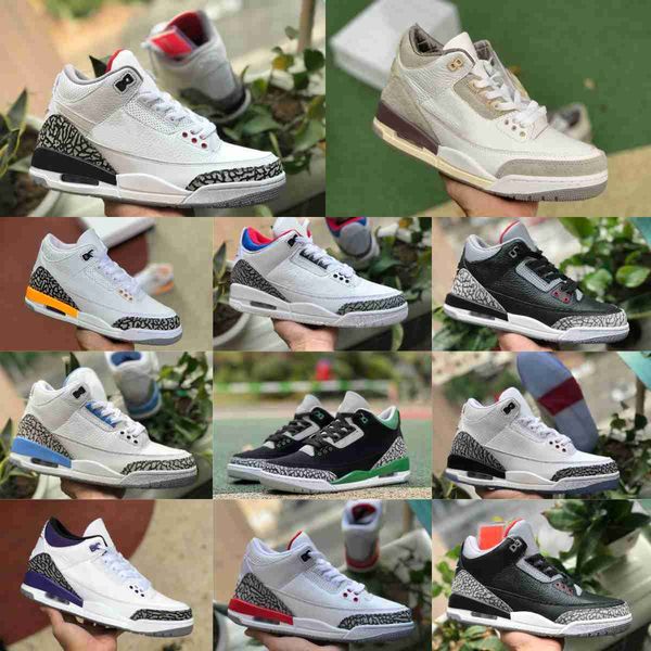 

jumpman jth dark iirs 3 3s basketball shoes mens racer blue cool grey a ma maniere unc trainer knicks throw line jorden black cement pine gr