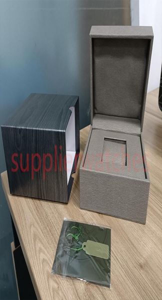 

hjd luxury a designer p grey square watches box cases wood leather material certificate bag booklet full set of men039s and wom5807155, Black;blue