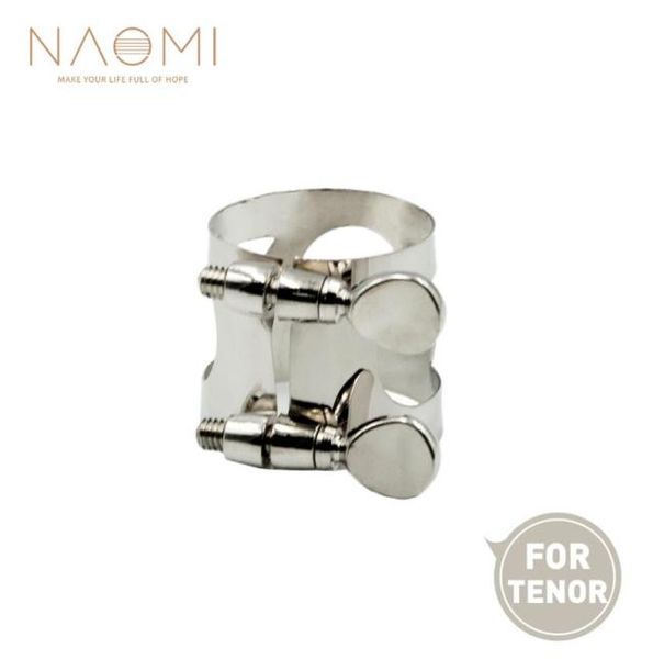 

naomi tenor sax mouthpiece ligature metal ligature for tenor saxophone mouthpiece w double screws woodwind parts9456830