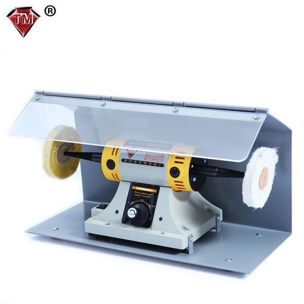 

other 350w bench grinder jewelry polishing machine with 2pcs cover goldsmith tools