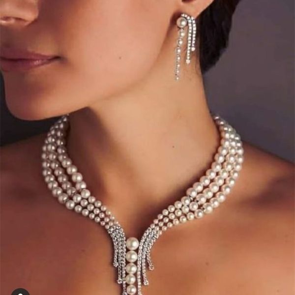 

wedding jewelry sets janekelly 2pcs bridal zirconia full for women party luxury dubai nigeria cz crystal p230519, Slivery;golden