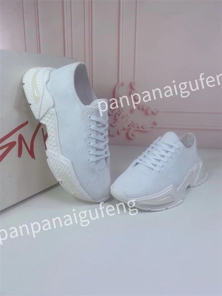 

mens sneakers designer white shoes triple leather printed sneaker platform women casual shoe, Black