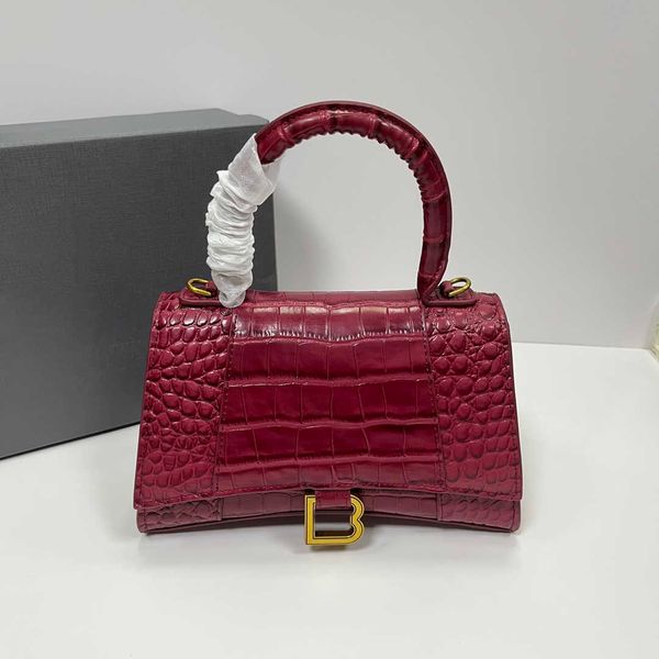 

r bag women mini handbag fashion classic alligator print womens mens hourglass bags luxury one shoulder oblique span bag high-quality