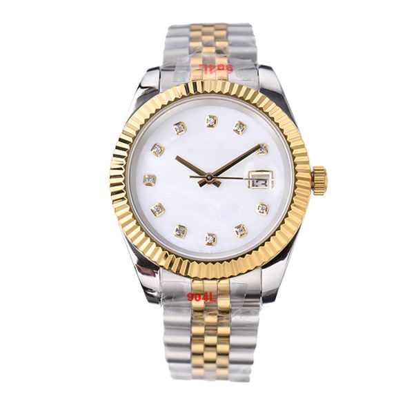 

mens designer datejust watch perpetual watches 28 31mm quartz 36 41mm mechanical 2813 movement full stainless steel women luminous waterproo, Slivery;brown