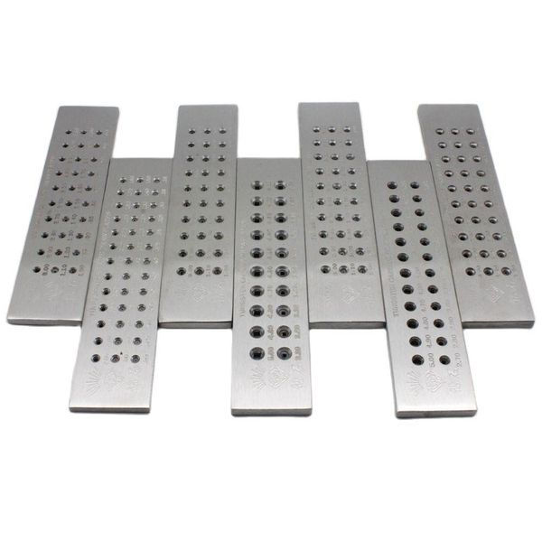 

other carbide tungsten drawplates for pulling wire round rectangle hexagon square semicircle shape jewellery tools