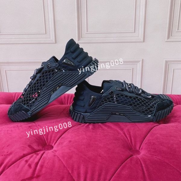 

2023new designer fashion brand casual shoes womens low sole canvas shoes leather black white sole sneakers