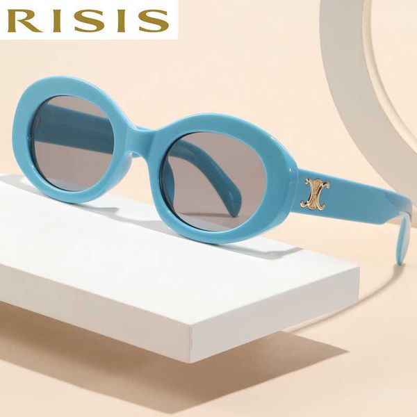 

sunglasses frames 2022 new fashion men's oval women's sunglasses, White;black