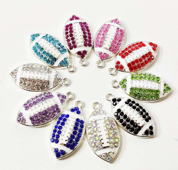 

other 10pcs football charms for women diy jewelry accessories