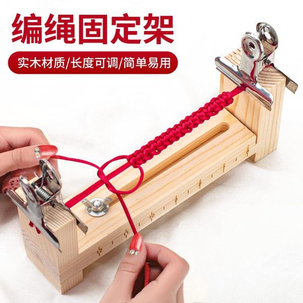 

other wooden jig bracelet knitting diy braiding machine braiding rope fixing tool handmade necklace bracelet jade line umbrella rope