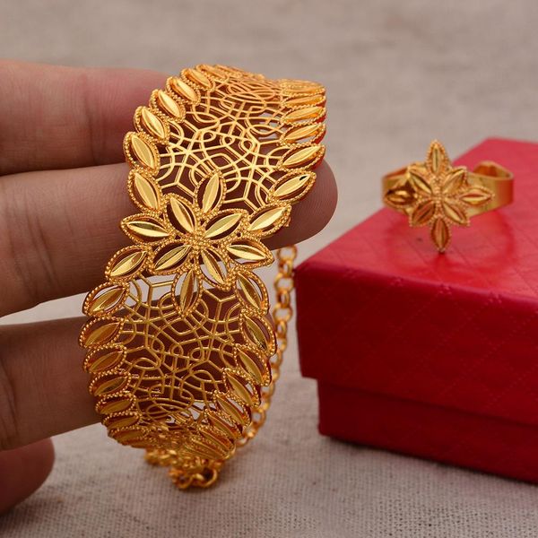 

bangle ethiopian bangles for women girls dubai 24k gold color african arabic jewelry for girls boys party gift, Black