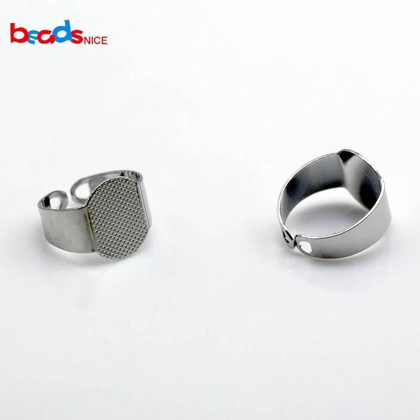 

other beadsnice id2558 brass adjustable ring base nickel ring findings15x11mm jewelry rings base for diy ring making hot
