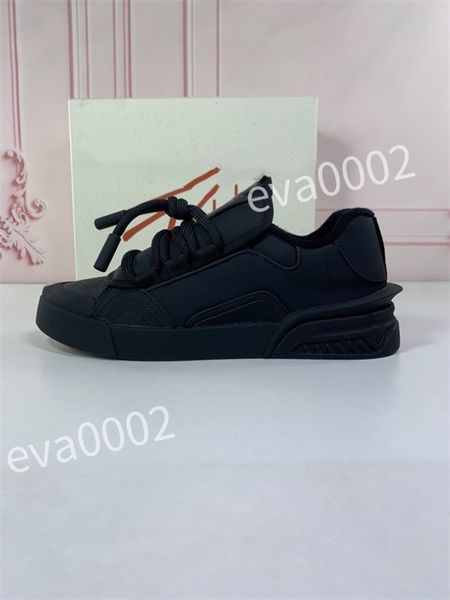 

2023 new luxurys designer men's causal shoes fashion woman leather lace up platform sole sneakers white black mens womens
