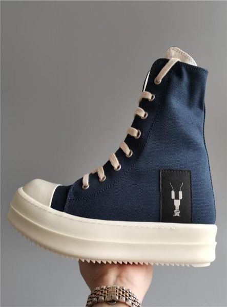 

blue canvas boots tpu bottom men high street fashion sneakers super quality male footwear 243020t507116693, Black