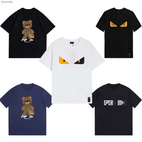 

men's t-shirts mens t shirts summer new designer shirts loose couple clothing mens sports casual tshirt luxury mens polo shirt, White;black