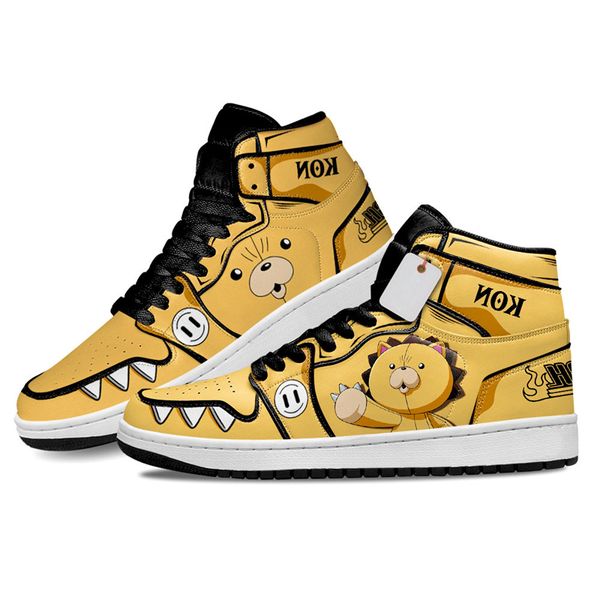 

fashion casual shoes men women kaizo konpaku kon anime sneakers italy luxury high graffiti leather designer custom animes running sports sho, Black
