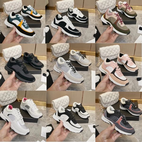 

designer men causal shoes fashion woman leather lace up platform sole sneakers white black mens womens luxury velvet suede white gold silver