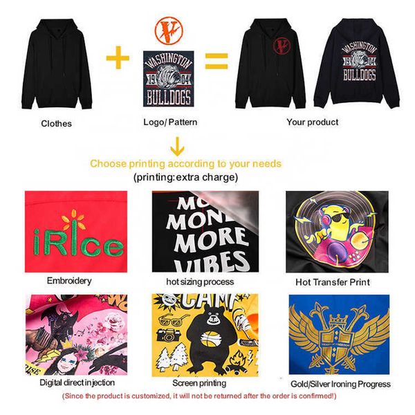 

2023 mens hoodie long sleeve rhude highquality tess designer casual fashion winter custom oversized plain cotton blank hoodies mens pullover, Black