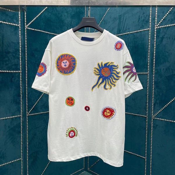 

men's t shirts designer t shirt cotton round neck printing quick drying anti wrinkle men spring summer high loose trend short sleeve ma, White;black