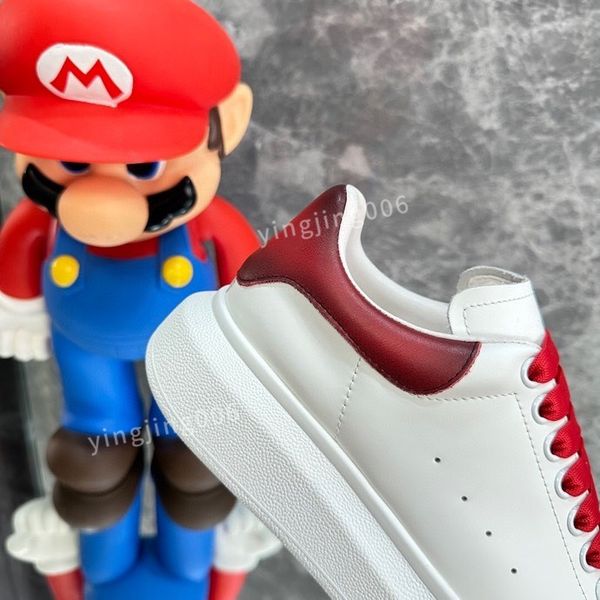 

brand fashion designer platform mens women casual shoes leather lace-up sneaker lady flat running trainers letters gym sneaker2023, Black
