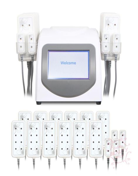 

5mw 6 pads laser lllt cool fat ze laser rf lllt cellulite removal machine9724120