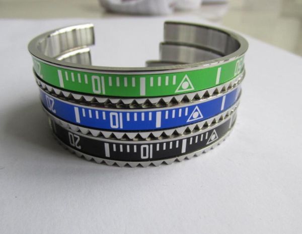 

stainless steel band bangle for match 116610 116610ln 116619lb 116719blro sub gmt watch men039s bracelet wristwatch7860222, Black