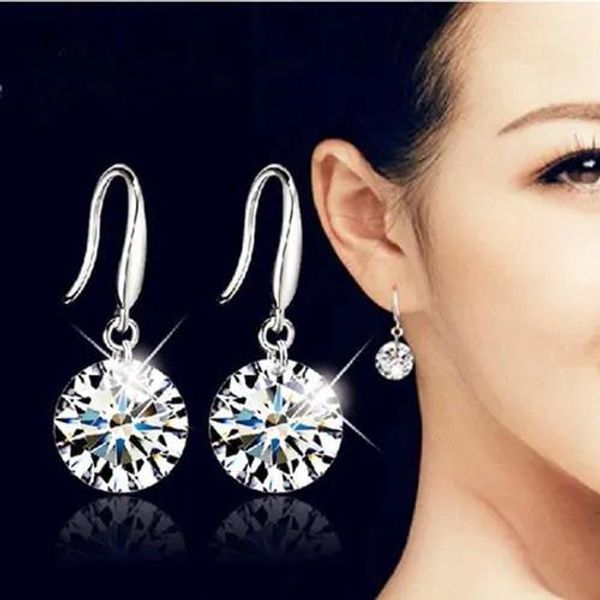 

back 25 925 silver clip earrings elegant women jewelry flower shaped earrings a pair/set